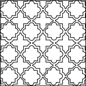 Arto Custom Artillo Arabesque 8c Concrete Tile