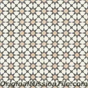 Original Mission Tile Cement Terrazzo Agadir - 8 x 8
