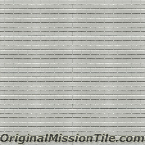 Original Mission Tile Cement Relief Bricks - 8 x 8
