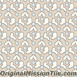 Original Mission Tile Cement Hexagonal Elba 02 - 8 x 8