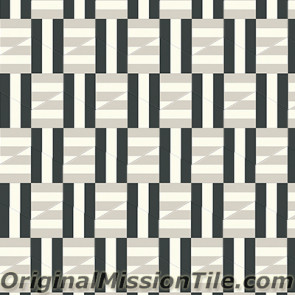 Original Mission Tile Cement Lee Hexagonal Kelly 07 - 8 x 8