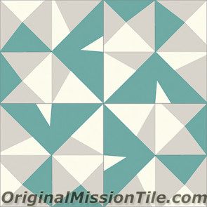 Original Mission Tile Cement Lee Max 02 - 8 x 8