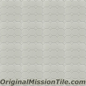 Original Mission Tile Cement Relief Octagonos - 8 x 8