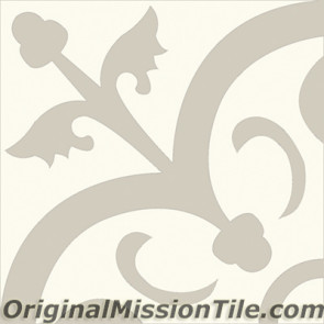 Original Mission Tile Cement Contemporary Orleans 03 - 8 x 8