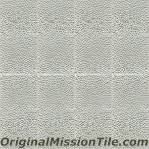Original Mission Tile Cement Relief Panal - 8 x 8