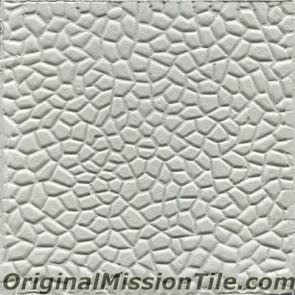 Original Mission Tile Cement Relief Panal - 8 x 8