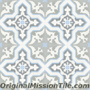 Original Mission Tile Cement Classic Pescadero 04 - 8 x 8